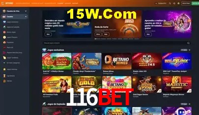 Slots com jackpots e giros grátis na 116Bet